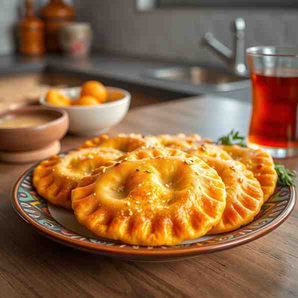 Crispy Kazakh Baursaki - Easy Fried Bread Recipe